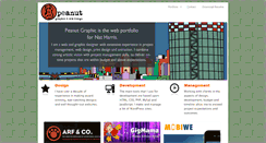 Desktop Screenshot of peanutgraphic.com